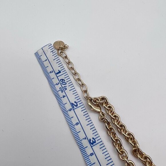 Talbot’s tortoise & gold tone chunky necklace - Picture 4 of 10